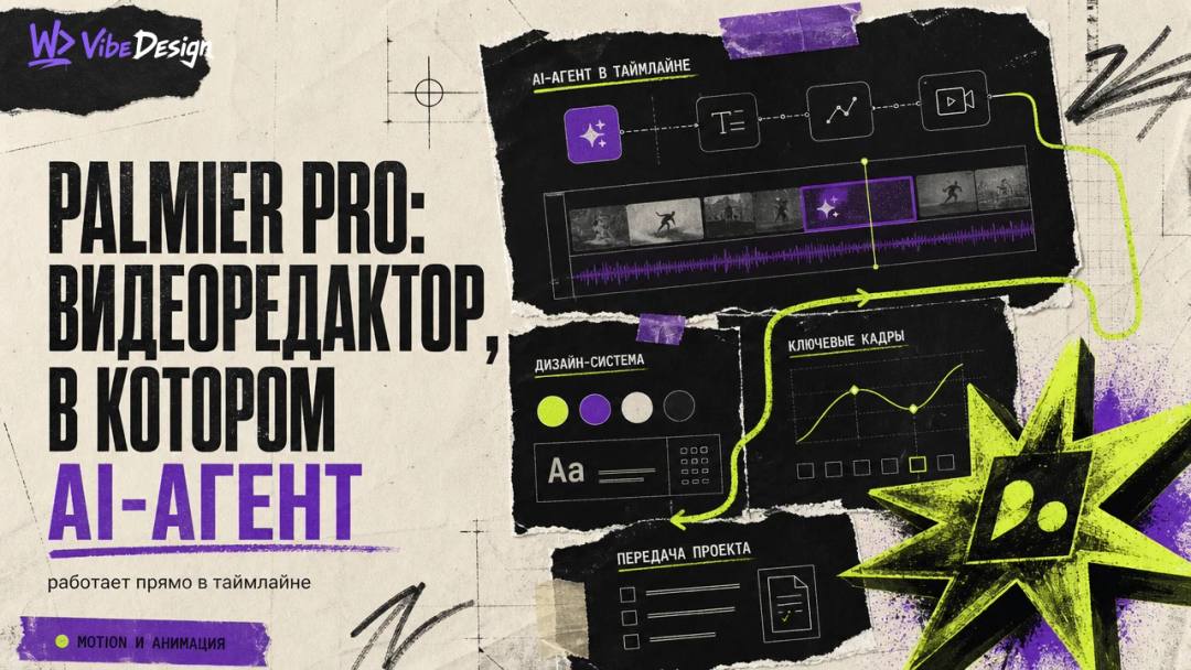Palmier Pro: видеоредактор, в котором AI-агент работает прямо в таймлайне - обложка
