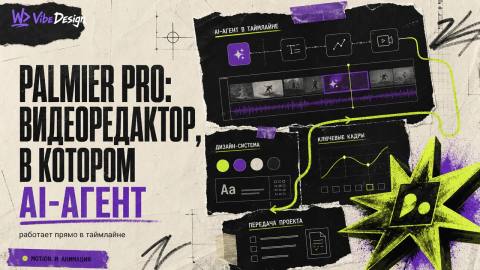 Palmier Pro: видеоредактор, в котором AI-агент работает прямо в таймлайне - обложка