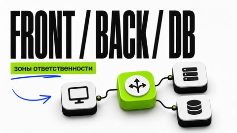 Frontend / backend / database — как не путать зоны ответственности - обложка