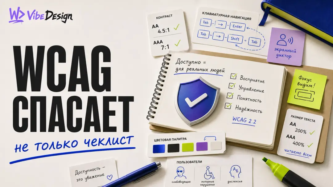 WCAG: скучная аббревиатура которая защитит вас от судебных исков - обложка