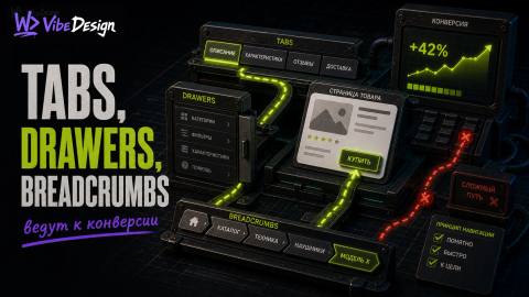 Tabs, drawers, breadcrumbs: какой паттерн навигации роняет конверсию - обложка