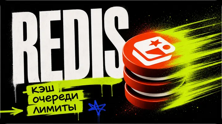 Redis для ускорения проектов: кэш, очереди и rate limiting - обложка