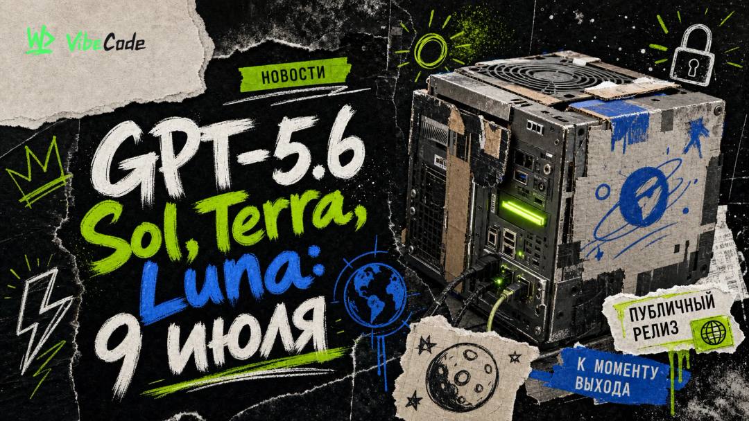 GPT-5.6 Sol, Terra, Luna: 9 июля публичный релиз — всё что известно к моменту выхода - обложка