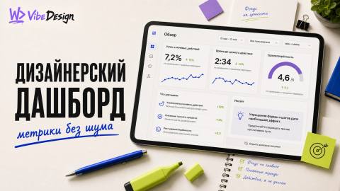 Дашборд продуктового дизайнера: какие метрики мониторить и как их читать - обложка