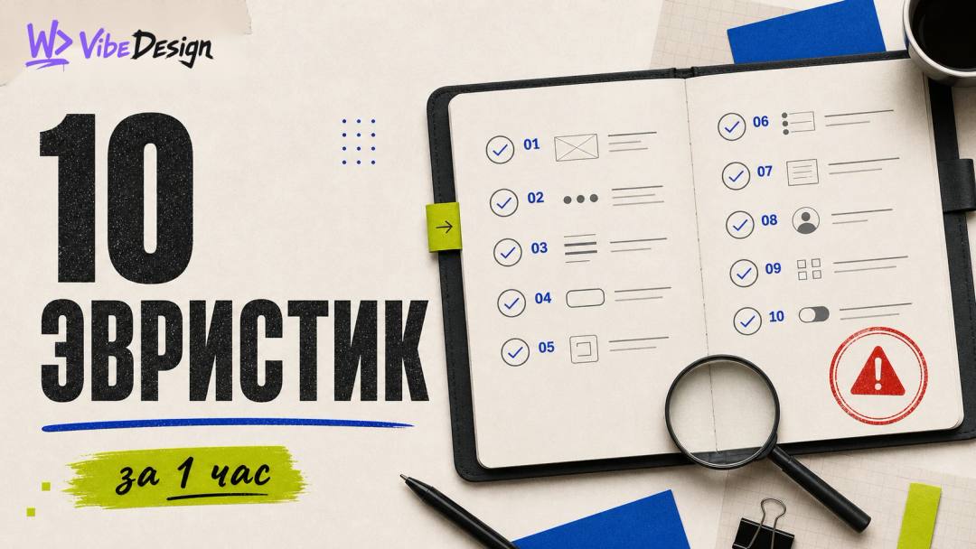 10 эвристик Нильсена: как за час найти критические ошибки в любом интерфейсе - обложка