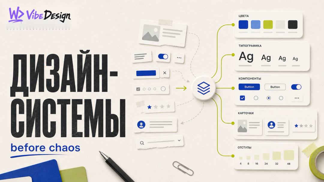 Без дизайн-системы ты переделываешь одно и то же — снова и снова - обложка
