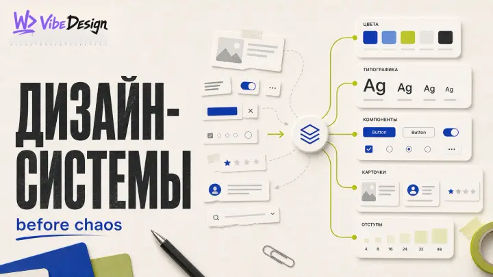 Без дизайн-системы ты переделываешь одно и то же — снова и снова - обложка