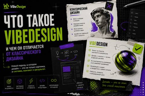 What is VibeDesign and how it differs from classic design cover
