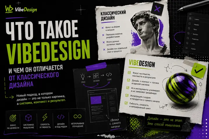 What is VibeDesign and how it differs from classic design cover