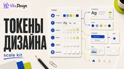 Токены дизайна: почему без них продукт всегда выглядит по-разному - обложка