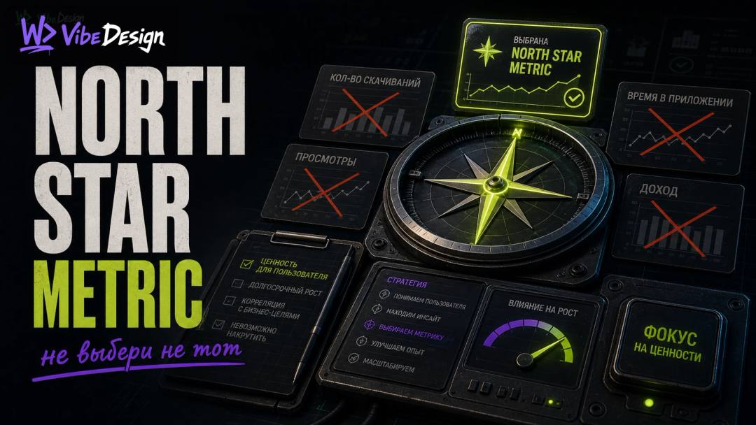 North Star Metric: как выбрать главный показатель — и почему большинство выбирает не тот - обложка