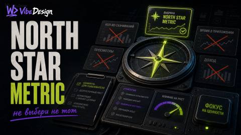 North Star Metric: как выбрать главный показатель — и почему большинство выбирает не тот - обложка