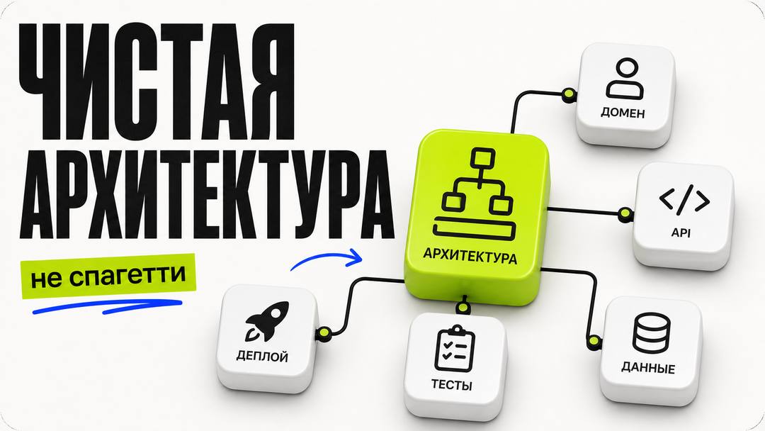 Чистая архитектура: как не превратить проект в спагетти - обложка