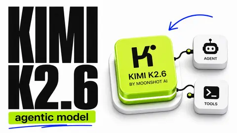 Kimi K2.6: Новый флагман от Moonshot AI, который меняет правила игры в кодинге и агентных системах - обложка