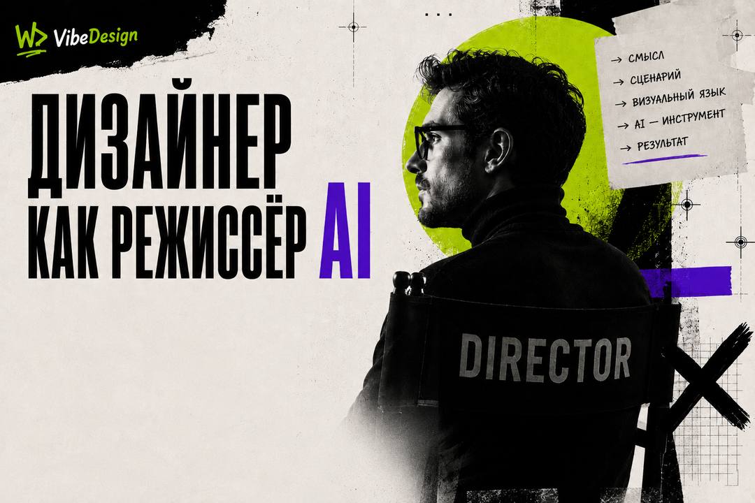 Дизайнер как режиссёр AI: что изменилось в профессии и какие навыки теперь обязательны - обложка