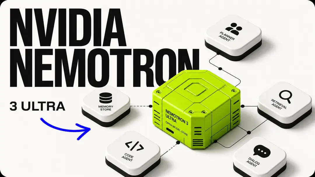 NVIDIA Nemotron 3 Ultra: The Fastest Open Model for Agent AI - обложка