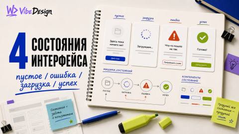 Четыре состояния интерфейса, про которые забывают 90% дизайнеров - обложка