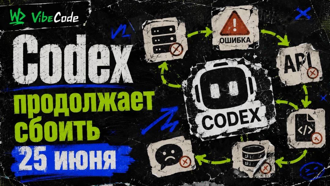 Codex продолжает сбоить 25 июня: что на самом деле происходит — разовый сбой или хроническая проблема с квотами - обложка