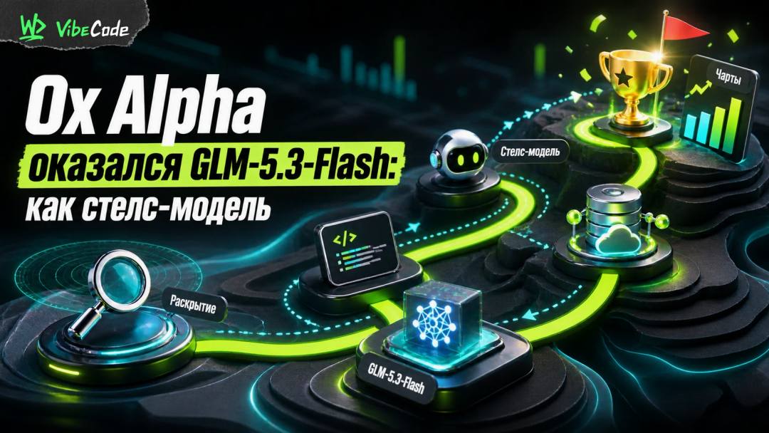 Ox Alpha оказался GLM-5.3-Flash: как стелс-модель Z.ai возглавила чарты OpenRouter - обложка