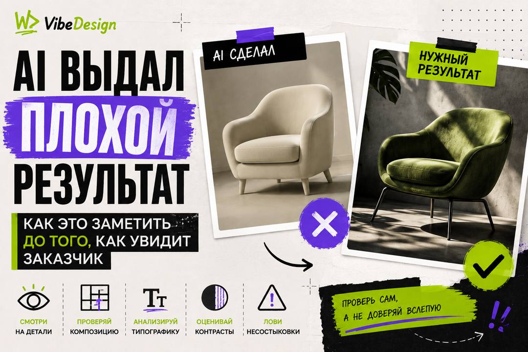 AI выдал плохой результат — как это заметить до того, как увидит заказчик - обложка