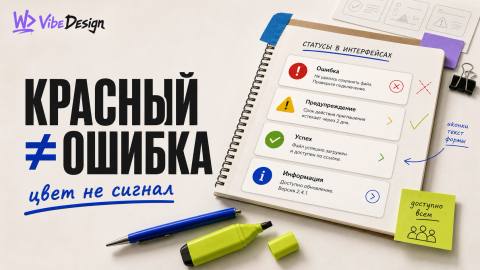 Is red a mistake? Not for everyone. Why color should not be used as a single signal cover