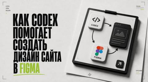 Как Codex помогает создать дизайн сайта в Figma - обложка