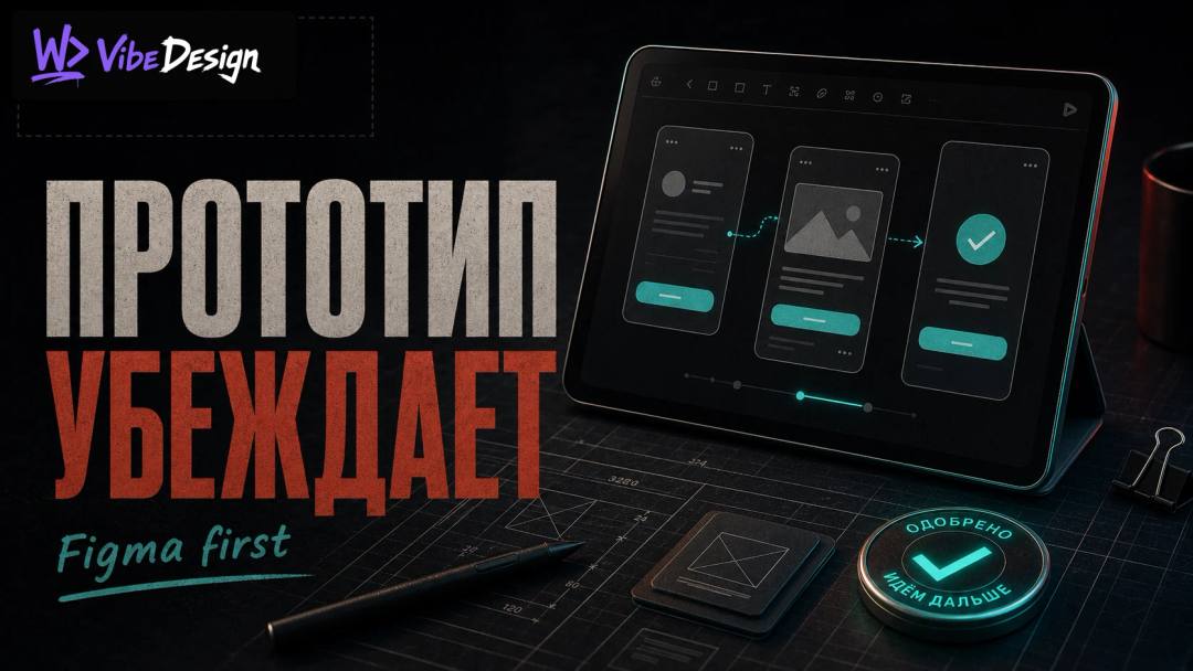 Интерактивный прототип в Figma: как убедить заказчика с первого показа - обложка