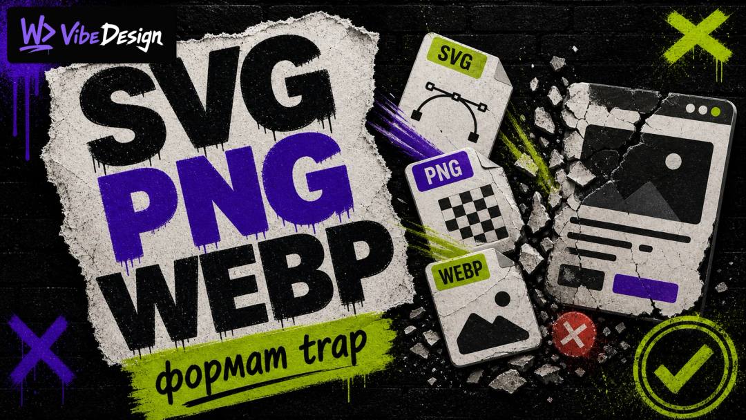 SVG, PNG, WebP: как неправильный формат экспорта ломает сайт - обложка