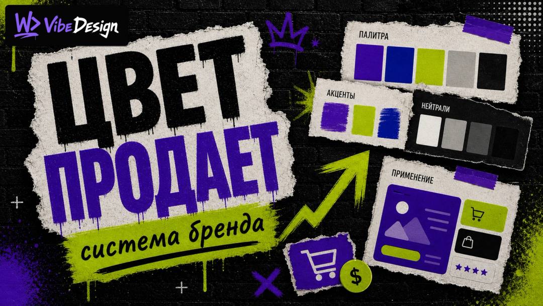Цветовая система бренда: наука за тем почему определённые цвета заставляют покупать - обложка