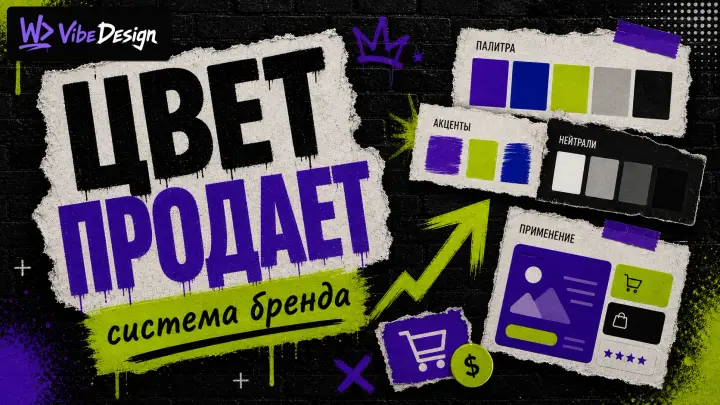 Цветовая система бренда: наука за тем почему определённые цвета заставляют покупать - обложка