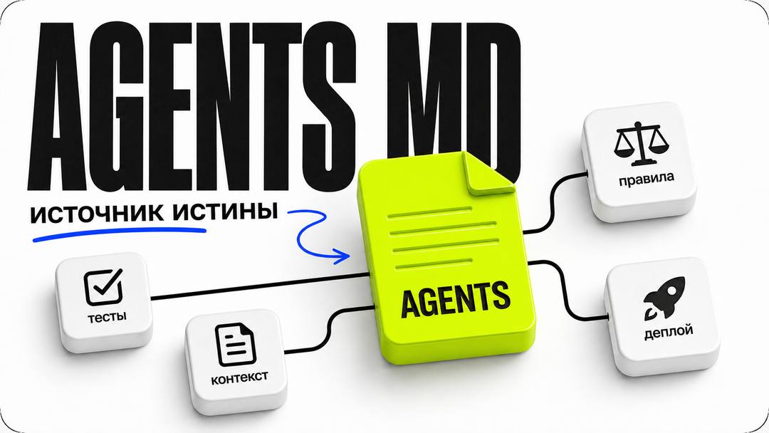AGENTS.md: единый источник истины для ИИ-агентов - обложка