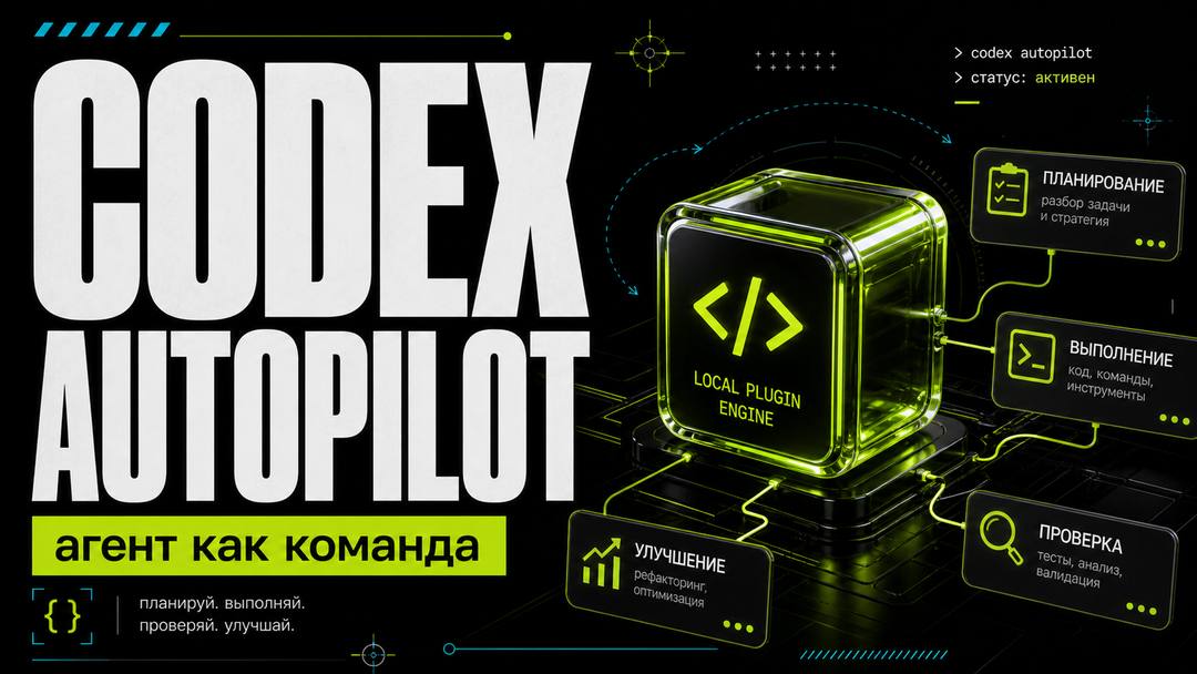 Codex Project Autopilot: плагин, который заставляет Codex думать как настоящая команда - обложка