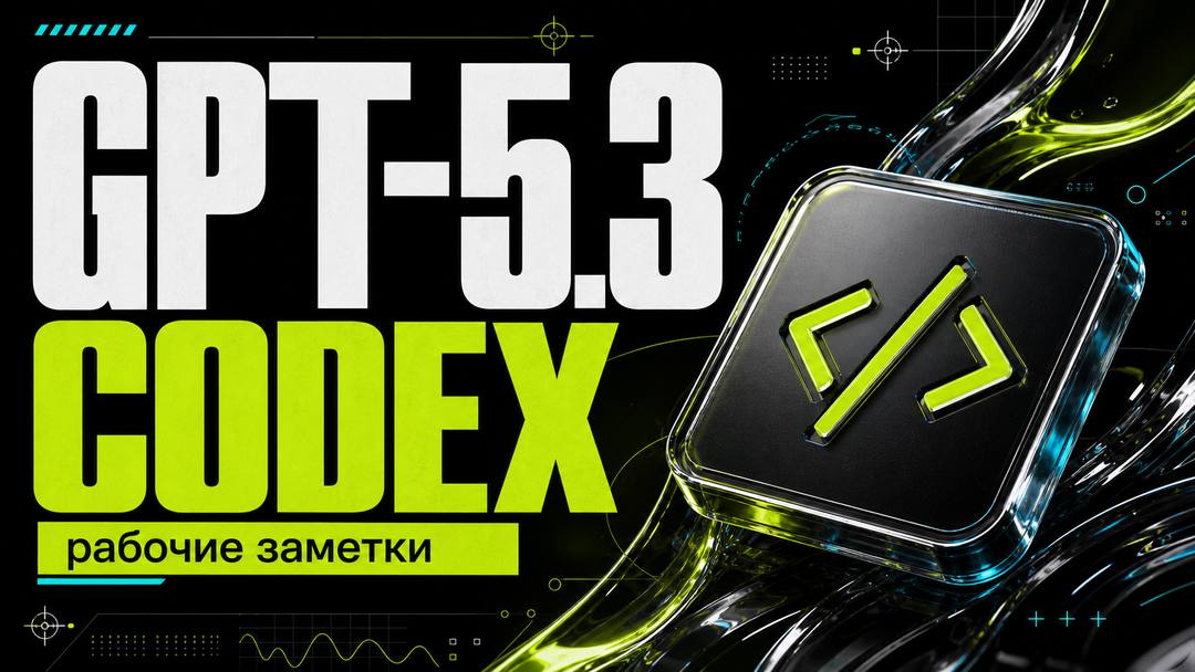 GPT-5.3 Codex: рабочие заметки по модели - обложка