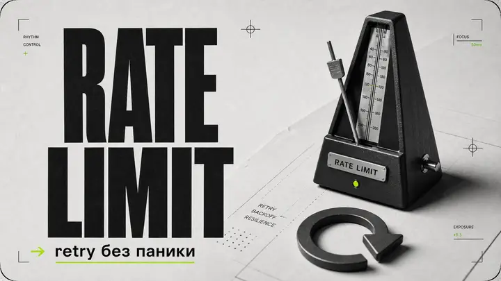 Rate limit и retry: базовая схема для надёжных интеграций - обложка