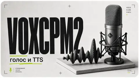 VoxCPM2 – Voice and TTS cloning in 30 languages, free and open source cover