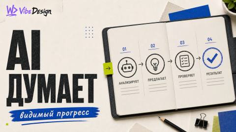 Как показывать что AI думает: паттерны анимации прогресса агента - обложка