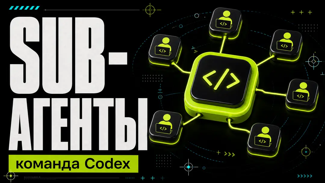 Суб-агенты в Codex App: команда AI-разработчиков - обложка