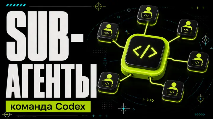 Суб-агенты в Codex App: команда AI-разработчиков - обложка