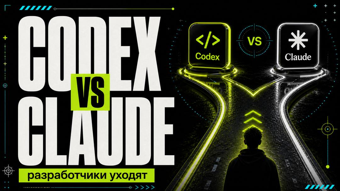 Почему разработчики массово возмущаются Claude Code и переходят на OpenAI Codex с GPT-5.5 - обложка