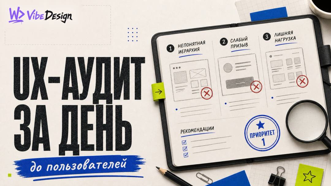 UX-аудит за один день: чеклист, который находит критические проблемы до пользователей - обложка