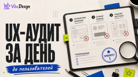 UX-аудит за один день: чеклист, который находит критические проблемы до пользователей - обложка