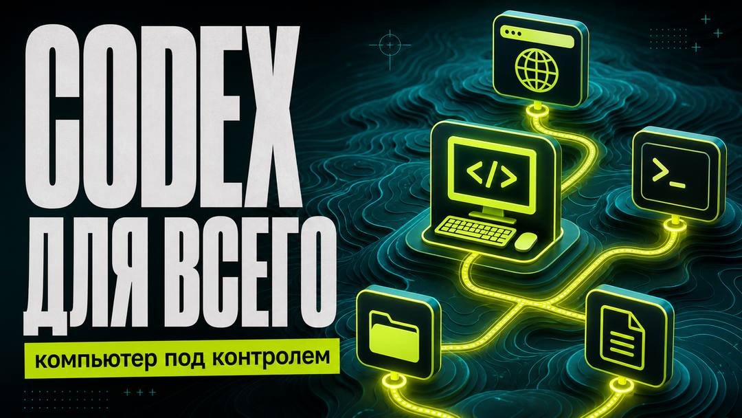 OpenAI Codex для почти всего: как ИИ управляет компьютером и автоматизирует разработку - обложка