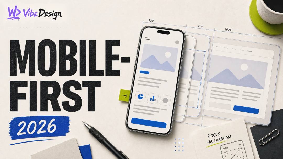 Mobile-first in 2026: Why the desktop approach kills conversions - обложка