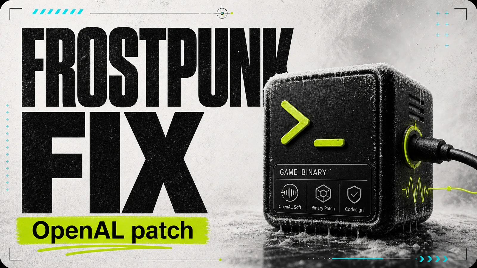 Попросил Codex починить ForstPunk на MacOs Tahoe. Он скомпилировал библиотеку из исходников и пропатчил бинарник - обложка